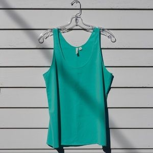 NORDSTROM Sea Foam Green Flowy Tank Top